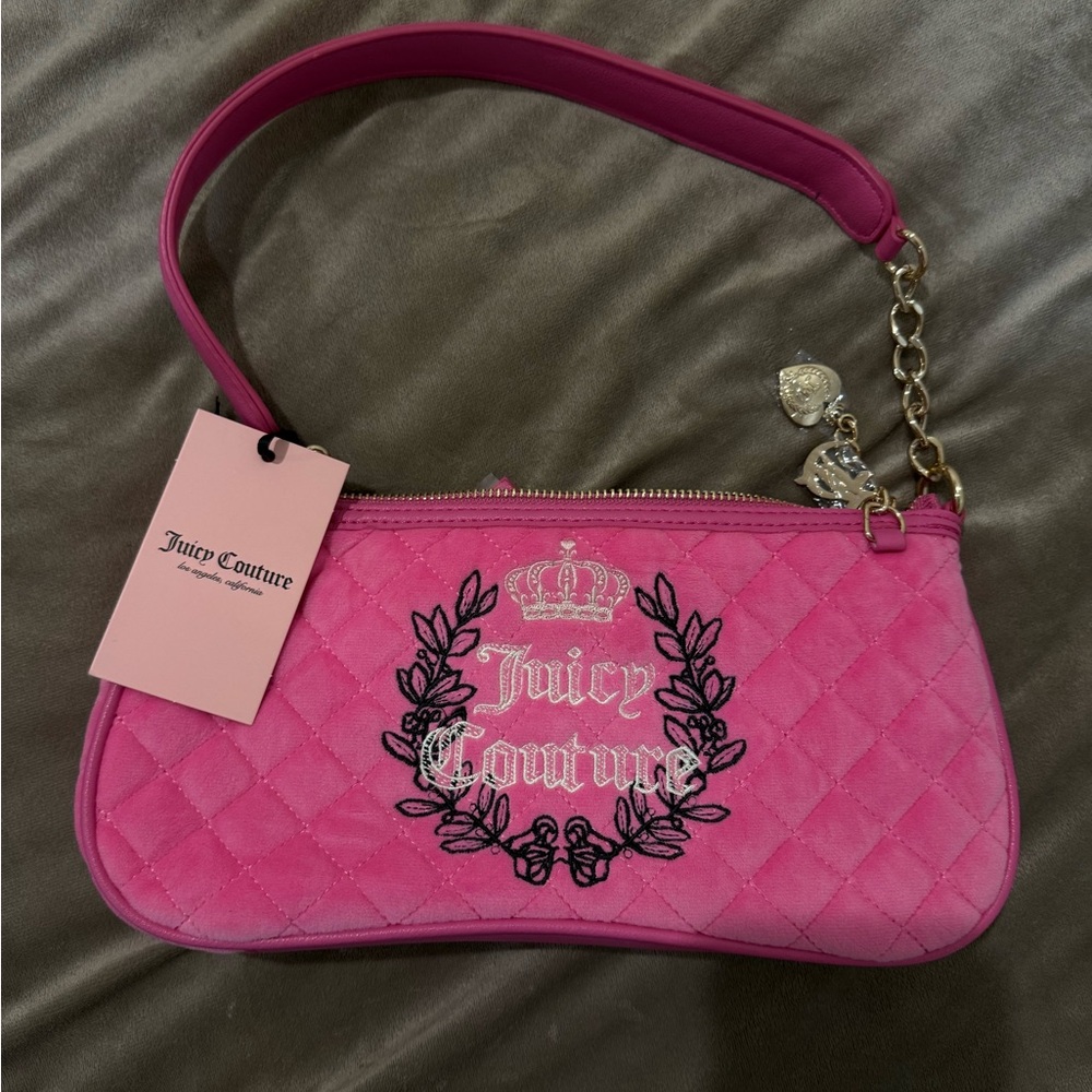 Juicy Couture Pink Quilted Women's Bag